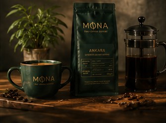 Mona patisserie sunumu